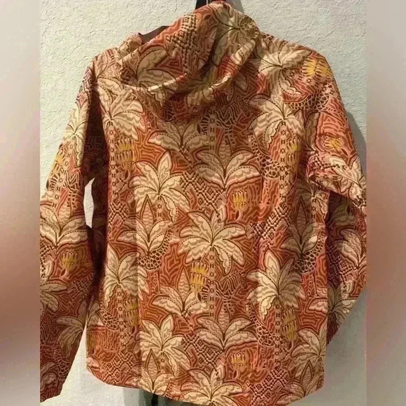 NWT rare ADIDAS X FARM RIO TERREX MULTI RAIN
JACKET Sz M in hazy copper/fox red - Picture 6 of 6